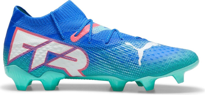 FUTURE 7 Ultimate FG/AG / Q3 24, fotballsko gress og kunstgress, herre Blue-White-Mint