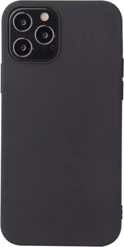 iPhone 14 Pro Fleksibelt Plastdeksel - Svart