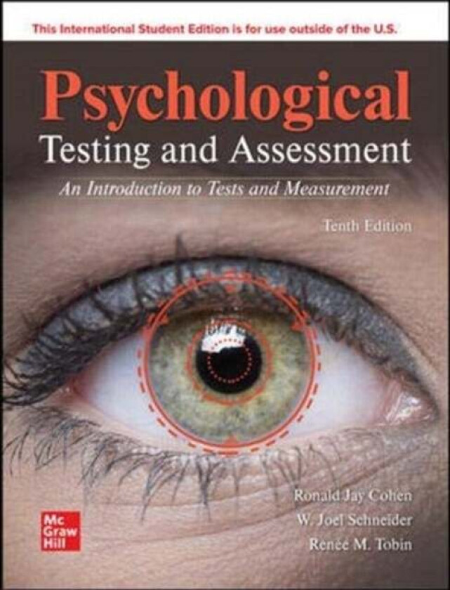 Psychological Testing and Assessment ISE av Ronald Jay Cohen, W. Joel Schneider, Renee Tobin