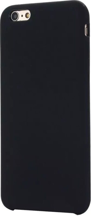 iPhone 6 Plus / 6s Plus Liquid Silikon Deksel - Svart