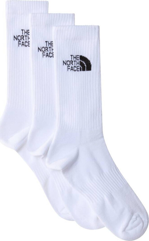 Multi Sport Cush Crew Sock 3p Tnf White S