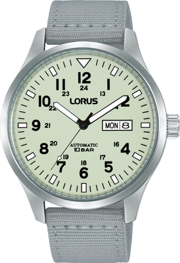 Mens Automatic RL415BX9 - Automatisk - Sølv - Herreklokker - Stoff - Mineral