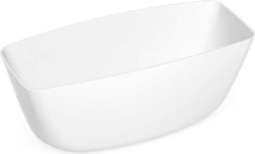 Pure Frittstående Badekar 156,5 - Støpemarmor Hvit / 157cm