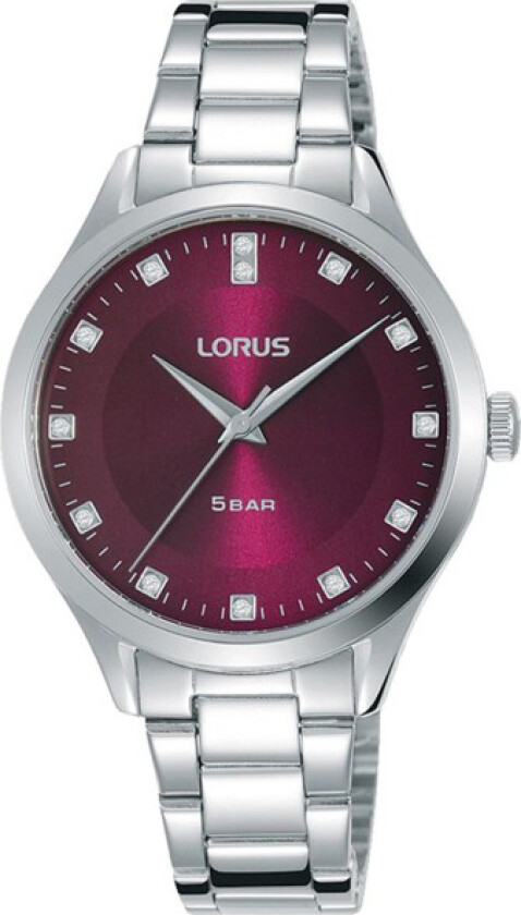 Ladies RG297QX9 - Kvarts - Sølv - Dameklokker - Rustfritt stål - ledd m/pin - Mineral