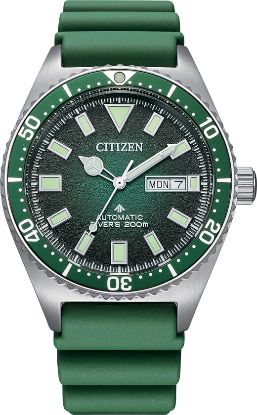 Promaster Diver Automatic NY0121-09X - Automatisk - Sølv - Herreklokker - Silikon - Mineral