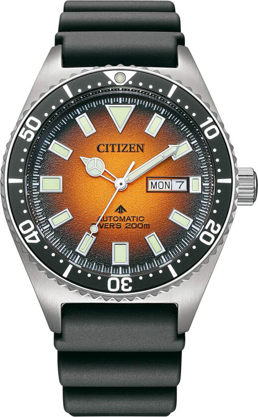 Promaster Diver Automatic NY0120-01Z - Automatisk - Sølv - Herreklokker - Silikon - Mineral