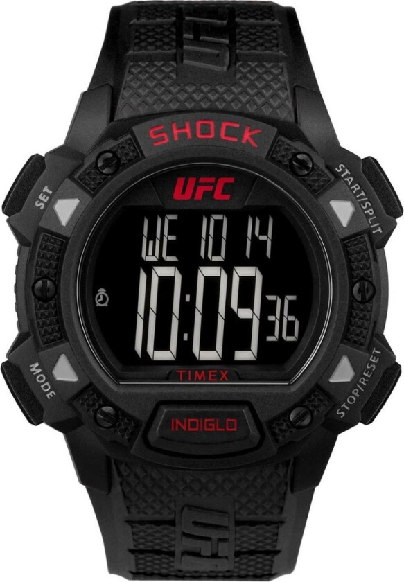 UFC Core Shock TW4B27400 - Digital - Sort - Herreklokker - Silikon - Mineral