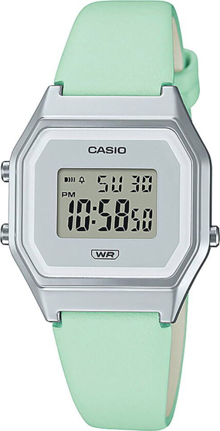 Classic LA680WEL-3EF - Digital - Gull - Dameklokker - Skinn - Akryl