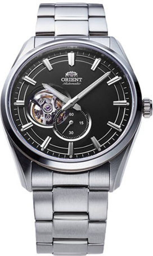 Contemporary Open Heart Sapphire Automatic RA-AR0002B - Automatisk - Sølv - Herreklokker - Rustfritt stål - ledd m/pin - Safir
