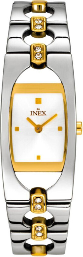 Inex Womens Silver White A64149B4KV - Kvarts - Sølv - Dameklokker - Rustfritt stål - ledd m/pin - Mineral