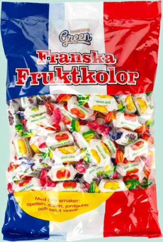 Bilde av Franska Fruktkolor smågodt 725 gram