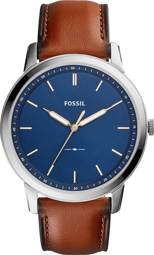 The Minimalist FS5304 - Kvarts - Sølv - Herreklokker - Skinn - Mineral