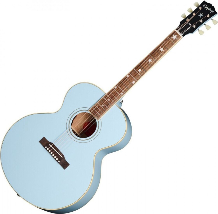 J-180 LS Inspired by Gibson Custom Frost Blue