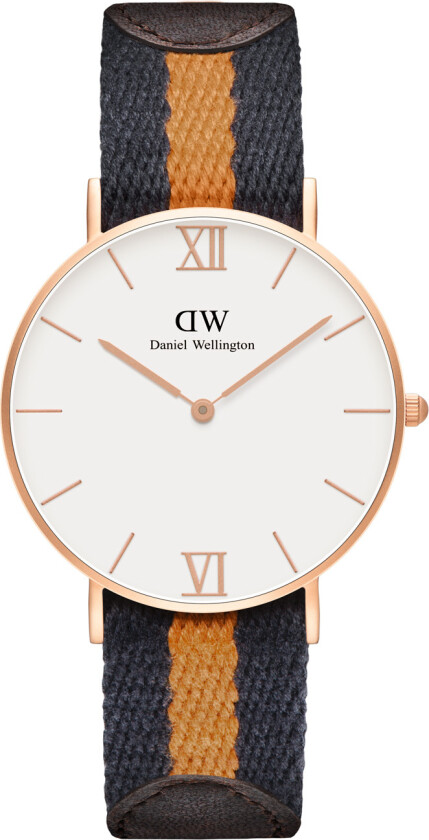 Daniel Wellington Grace Selwyn Rose 0554DW - Kvarts - Rosegull - Unisex - Skinn - Mineral