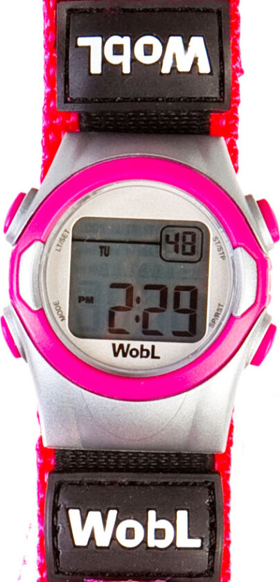 Begynn å forandre verden med - WobL Pink - Digital - Sølv - Unisex - Borrelås -