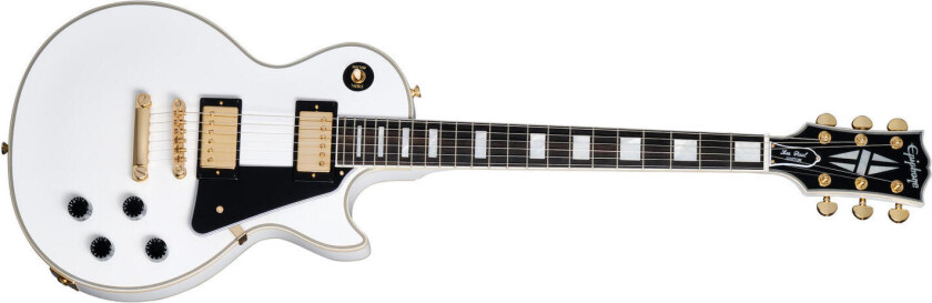 Bilde av Les Paul Custom Alpine White Incl Hard Case