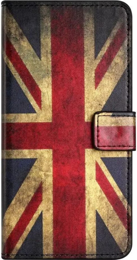 Samsung Galaxy A55 (5G) Kunstskinn Flip Deksel m. Lommebok & Stativfunksjon - Union Jack