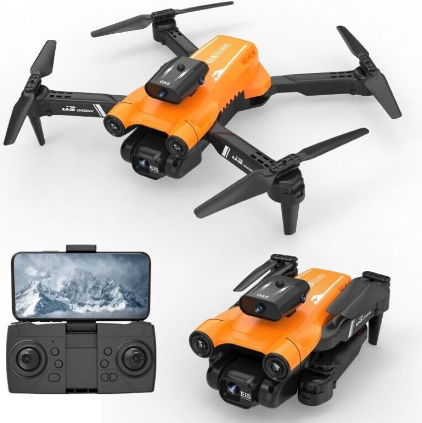 Drone HD -kamera sammenlegges med sensorer mot hindringer