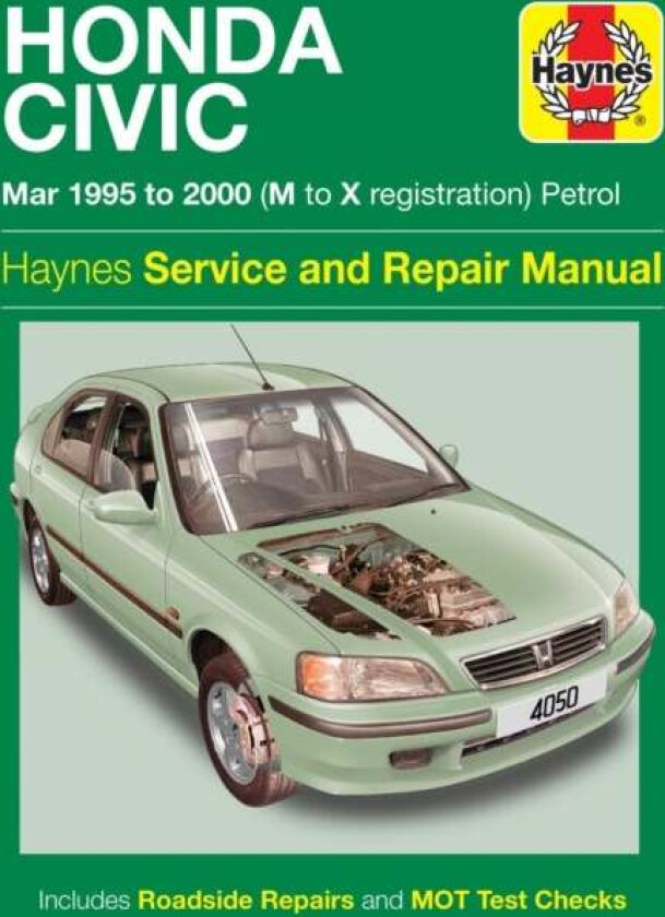 Honda Civic Petrol (Mar 95 - 00) Haynes Repair Manual av Haynes Publishing