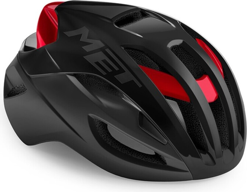 Rivale Sykkelhjelm Sort/Rød