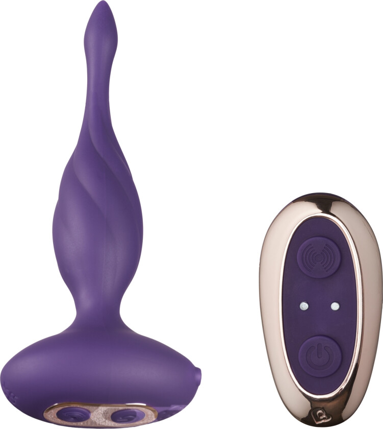 Petite Sensations Discover Fjernstyrt Butt Plug - Lilla