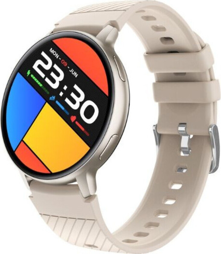 Tracer 47336 Smartwatch SMR2 Classy - 1,39tm IPS-skjerm, pulsmåler, skritteller - Beige