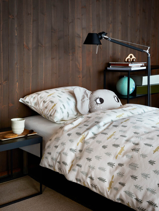 Skogstur sengesett dempet grønn