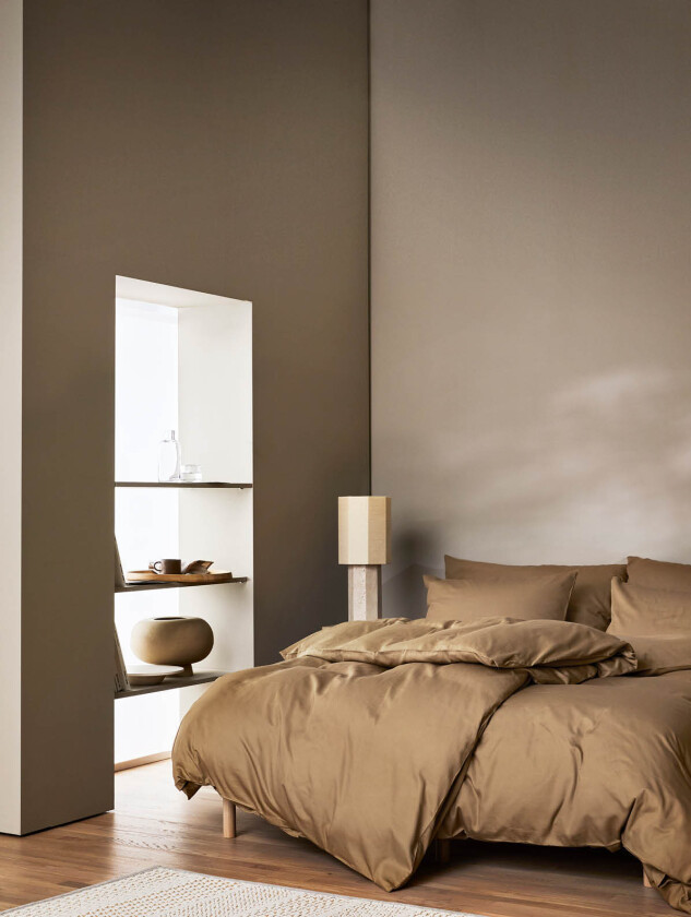 Harmoni sengesett gyllen beige