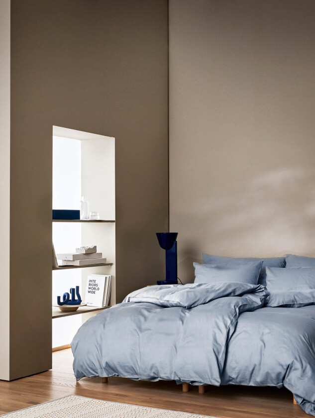 Harmoni sengesett dus blå