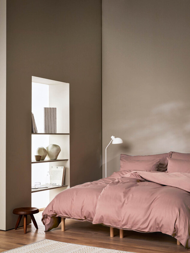 Harmoni sengesett varm rosa