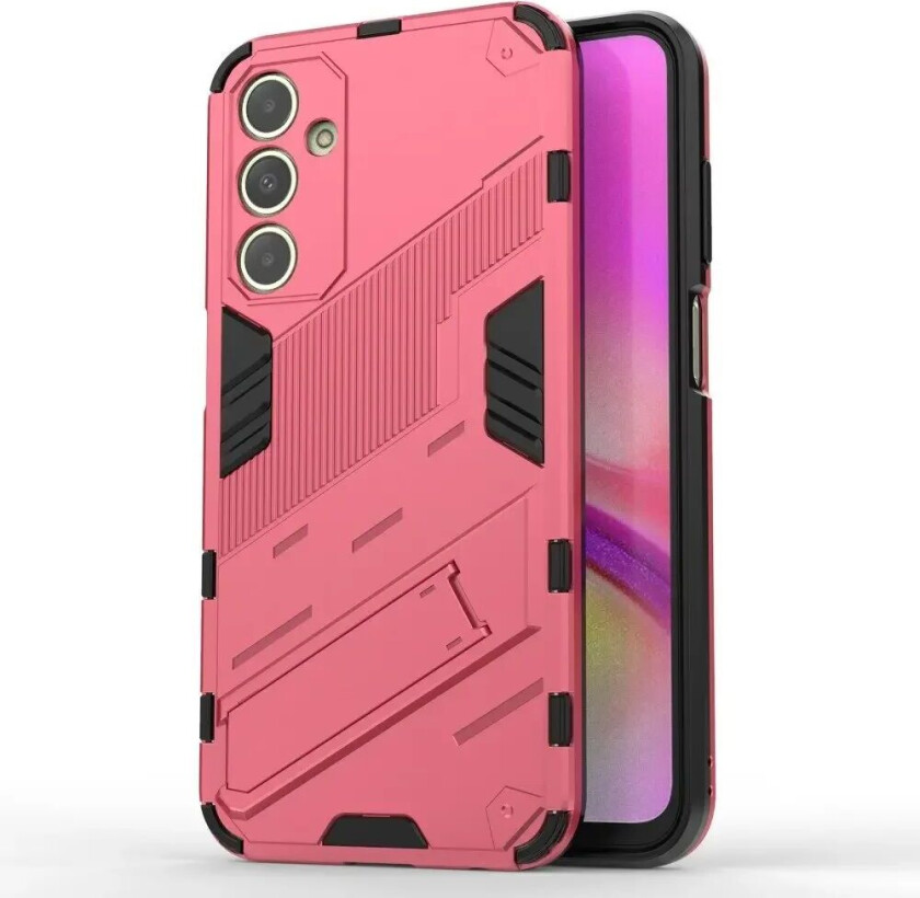 Samsung Galaxy A25 (5G) Hybrid Håndverker Deksel Med Kickstand - Rosa