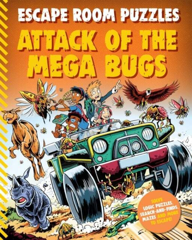 Escape Room Puzzles: Attack of the Mega Bugs av Kingfisher