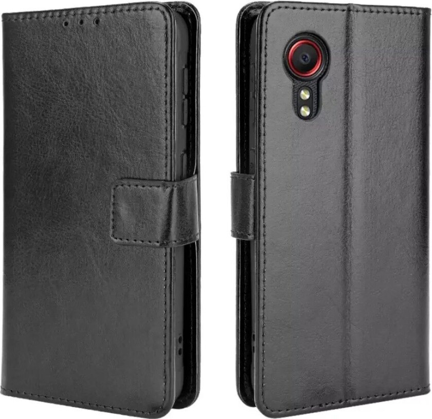 Samsung Galaxy Xcover 5 Neutral Flip Skinndeksel - Svart