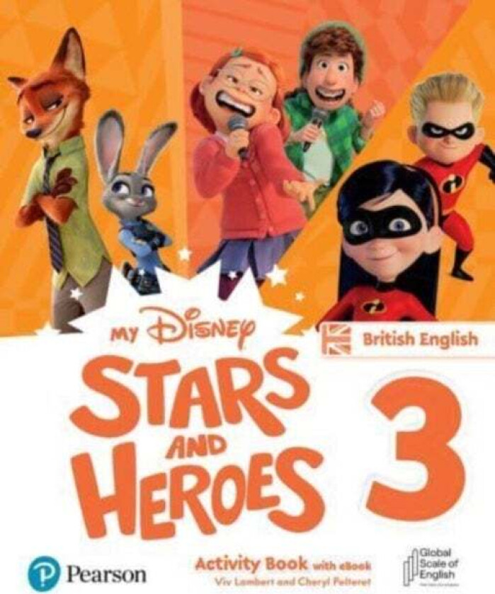 My Disney Stars and Heroes British Edition Level 3 Activity Book with eBook av Cheryl Pelteret, Viv Lambert