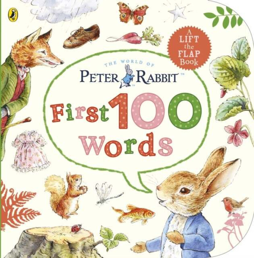 Peter Rabbit Peter's First 100 Words av Beatrix Potter
