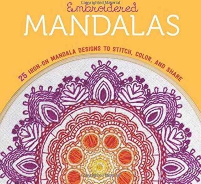 Embroidered Mandalas av Lark Crafts