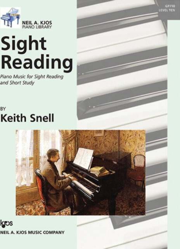 Sight Reading: Piano Music for Sight Reading and Short Study, Level 10 av Keith Snell