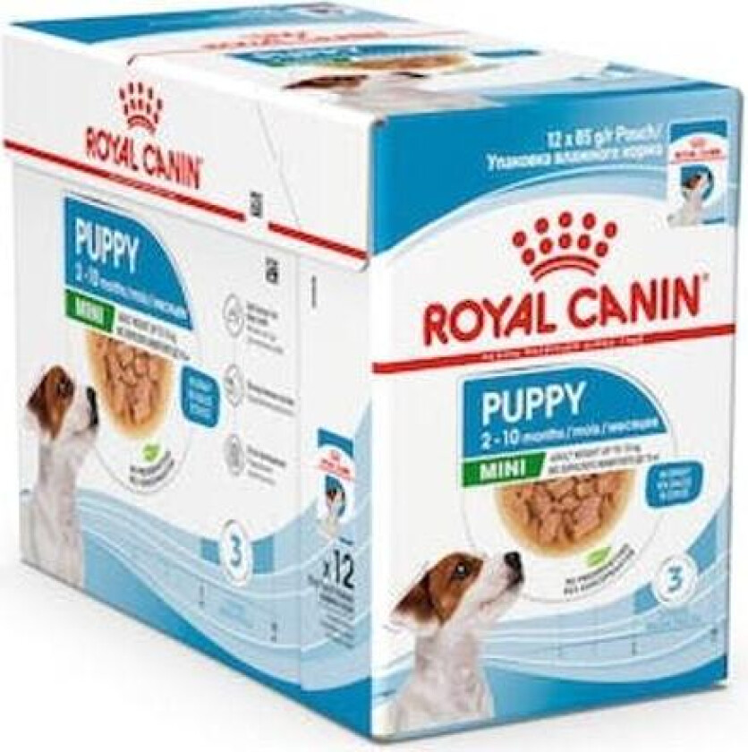 Royal Canin Mini Puppy våtfôr (12x85g)