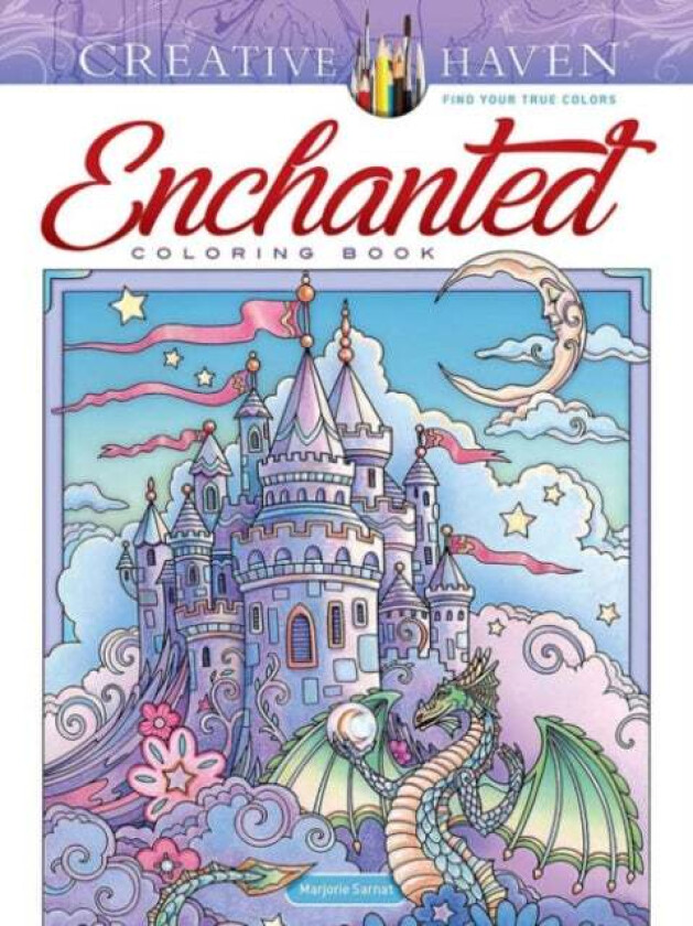Creative Haven Enchanted Coloring Book av Marjorie Sarnat