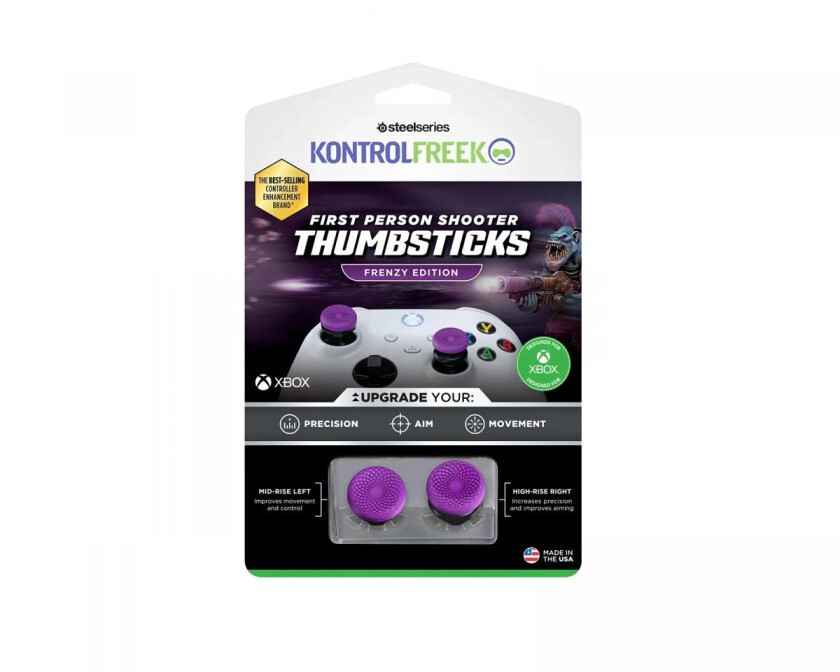 Kontrolfreek Fps Frenzy Purple Thumbsticks - (Xbox Series/xbox One)