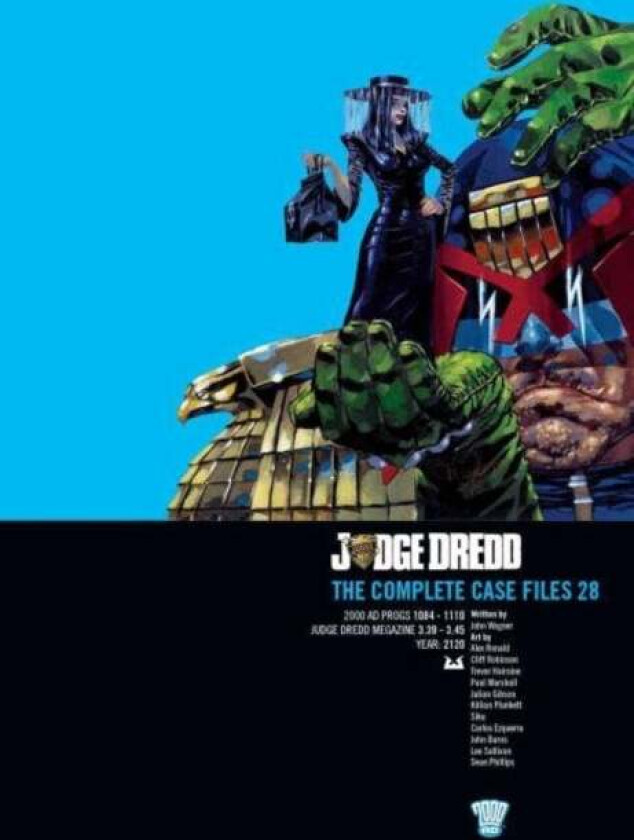 Judge Dredd: The Complete Case Files 28 av John Wagner