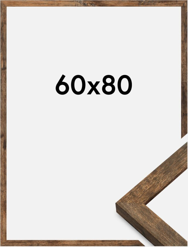 Ramme Fiorito Akrylglass Washed Oak 60x80 Cm