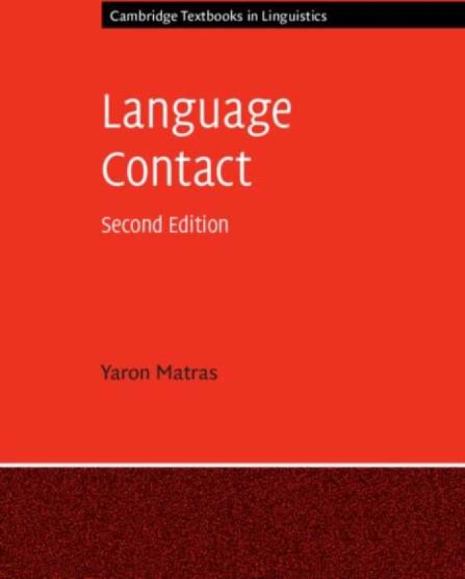 Language Contact av Yaron (University of Manchester) Matras