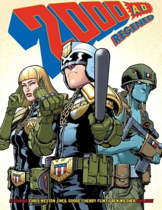 2000 AD Regened Volume 1 av Chris Weston, Alec Worley, John Reppion, Leah Moore