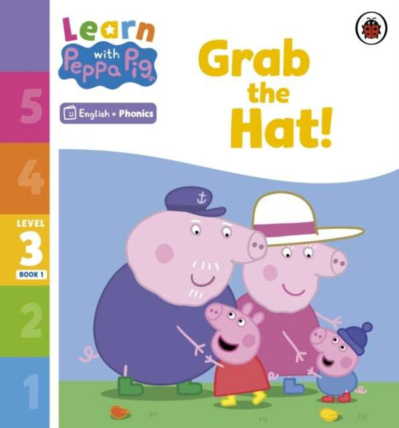 Learn with Peppa Phonics Level 3 Book 1 ¿ Grab the Hat! (Phonics Reader) av Peppa Pig