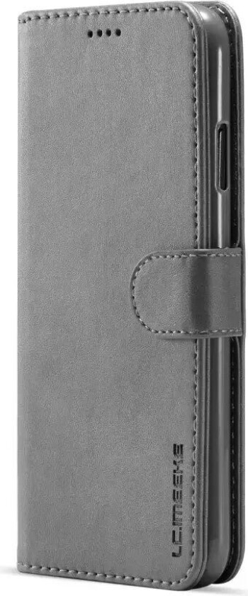 iPhone XR LC.IMEEKE Flip Skinndeksel med Lommebok - Grå