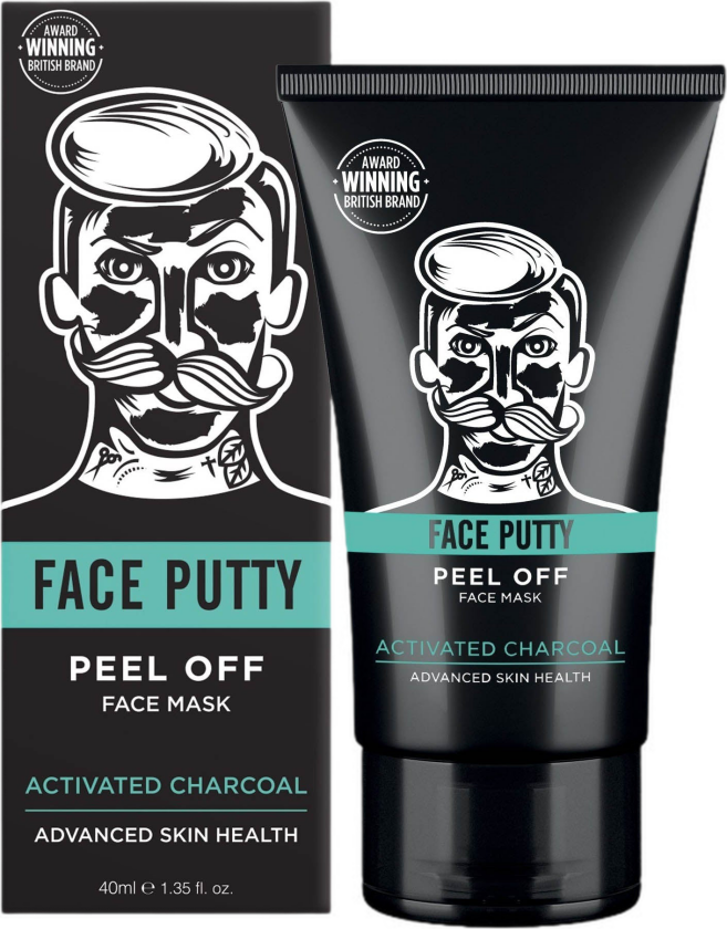 Barber Pro Face Putty Black Peel-Off Mask 90g