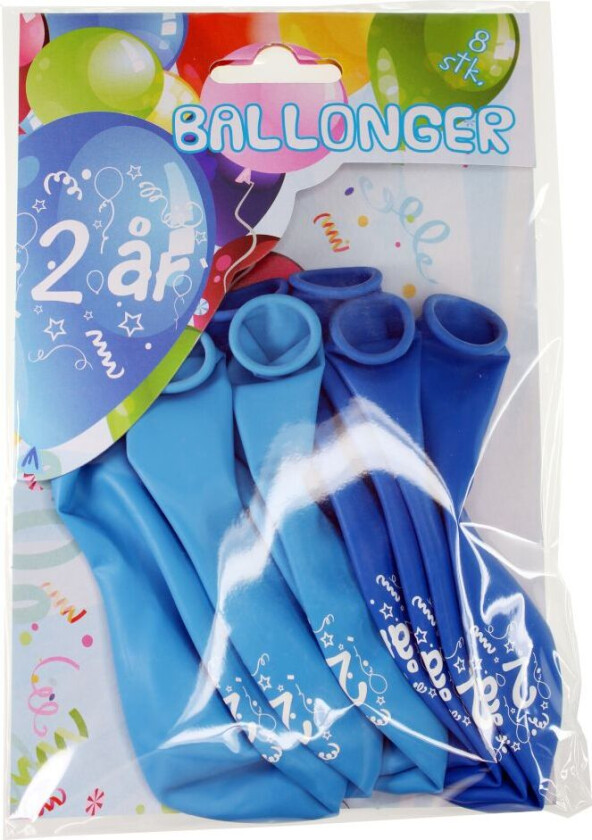 Ballonger 8-Pakning - 2 År