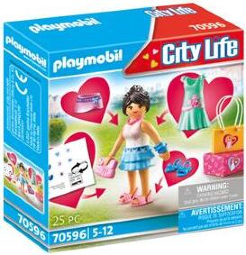 Bilde av Playmobil City Life - Mote Jente 70596