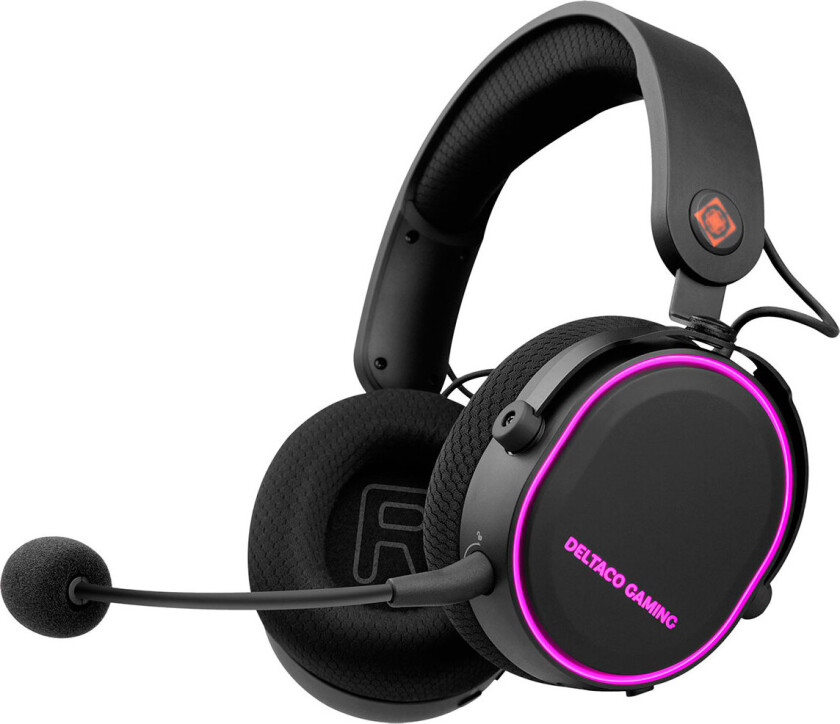 Dh420 Trådløs Rgb Gaming Headset - Svart
